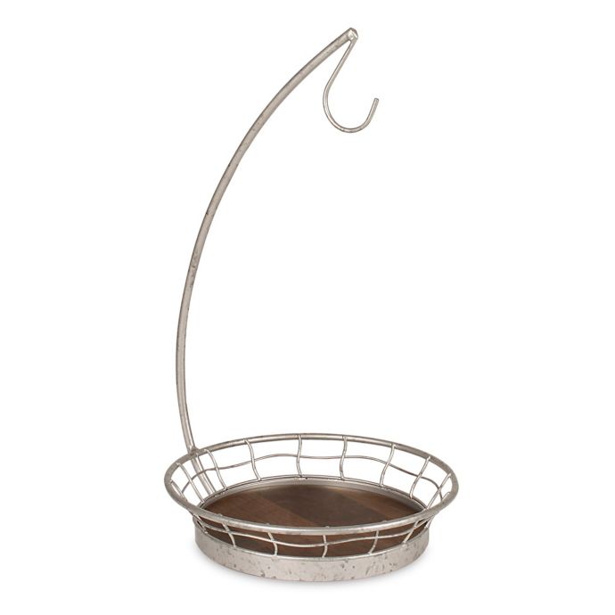 Spectrum™ Heritage Galvanized Metal Banana Holder Bed Bath & Beyond
