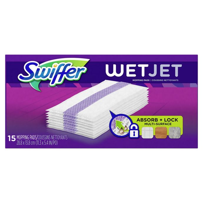 Swiffer Wetjet 15 Count Hardwood Floor Cleaner Refill