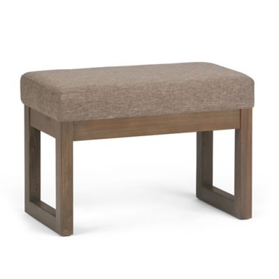 Fabric Footstool Small Ottoman Bench, Bed Bath And Beyond Small Dresser