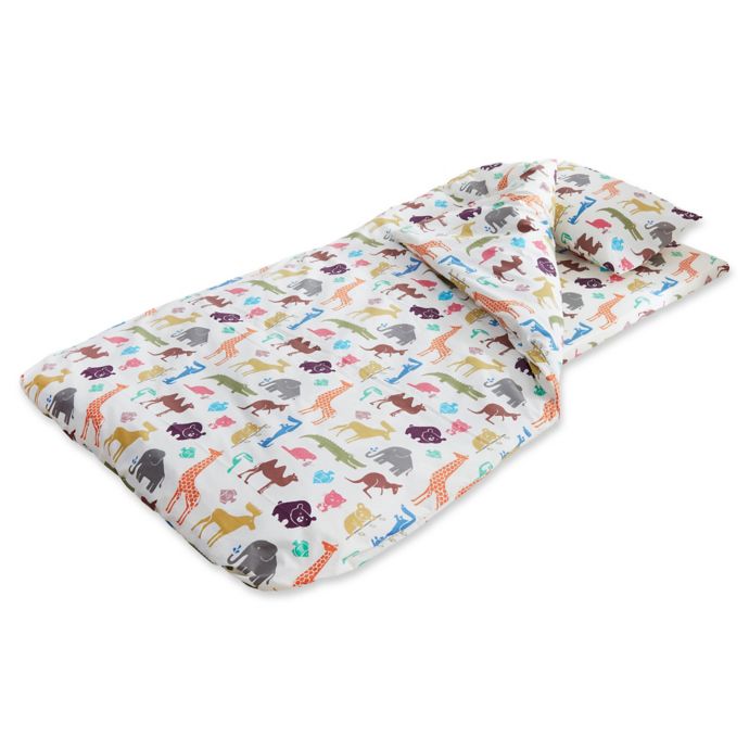 Duvalay Kids Memory Foam Sleeping Bag And Duvet Cover In Dinky