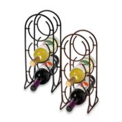 Spectrum&trade; Horseshoe 3-Bottle Metal Wine Rack