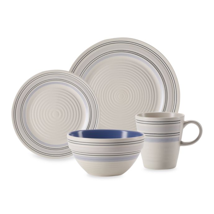 Pfaltzgraff Rio Swirl Blue Dinnerware 