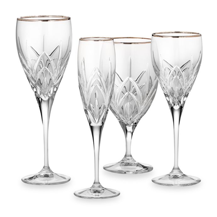 Marquis® By Waterford Platinum Caprice Crystal Wine Glass Collection