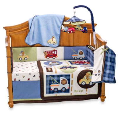 transportation crib bedding