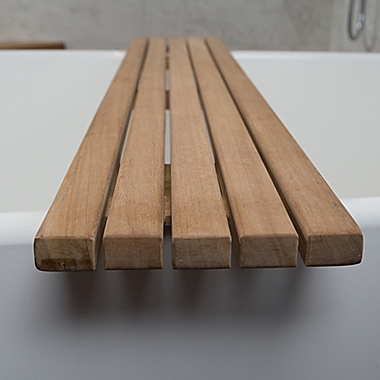 ARB Teak & Specialties Fiji 5-Slat Tub Caddy/Seat in Natural. View a larger version of this product image.