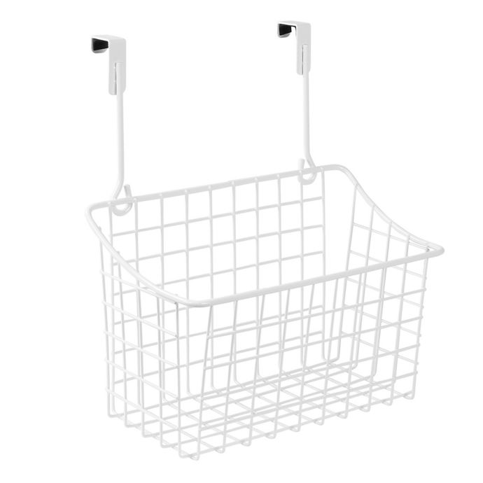 Spectrum Steel Grid Medium Over The Door Basket Bed Bath Beyond