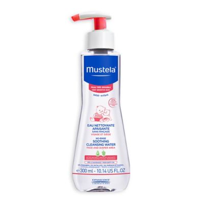 mustela baby cleansing water