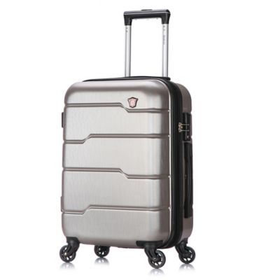 Dukap Intely Inch Hardside Spinner Smart Carry On Luggage With Usb Port In Blue From Dukap Accuweather Shop