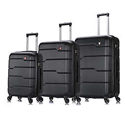 DUKAP® Rodez 3-Piece Hardside Spinner Luggage Set