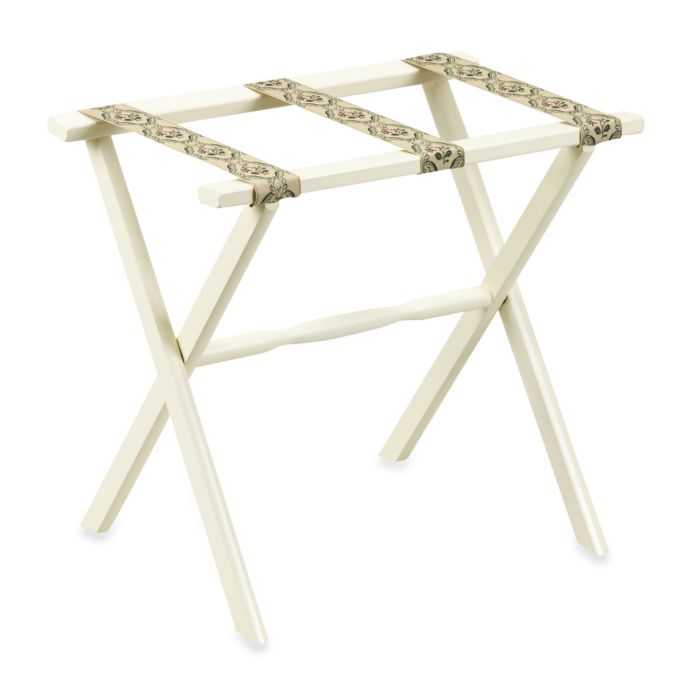 Ivory Luggage Rack Bed Bath & Beyond
