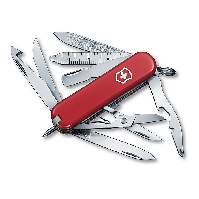 Victorinox Swiss Army MiniChamp 16Function Knife in Red Bed Bath