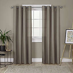 Loha 96-Inch Grommet Window Curtain Panels in Cafe (Set of 2)
