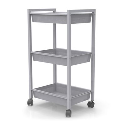 metal rolling shelves