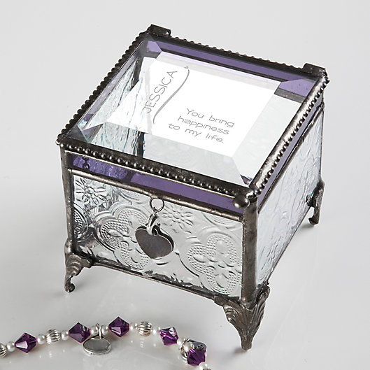 Alternate image 1 for There is Only You Vintage Clear Jewelry Box