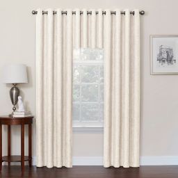 Quinn 100% Blackout Window Curtain Panel and Valance