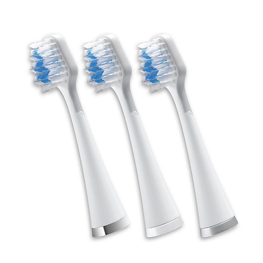 Alternate image 1 for Waterpik(R) Complete Care 5.0 3-Pack Brush Heads in White