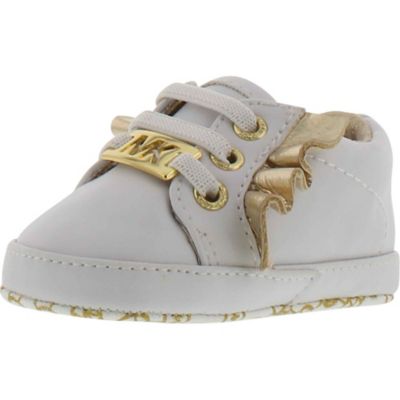 infant gold sneakers