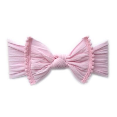 baby girl pom pom headband