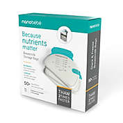 Nanobebe 50-Pack Breast Milk Storage Bags