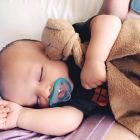 Alternate image 3 for Nanobebe Flexy 0-3M 2-Pack Pacifiers in Pink