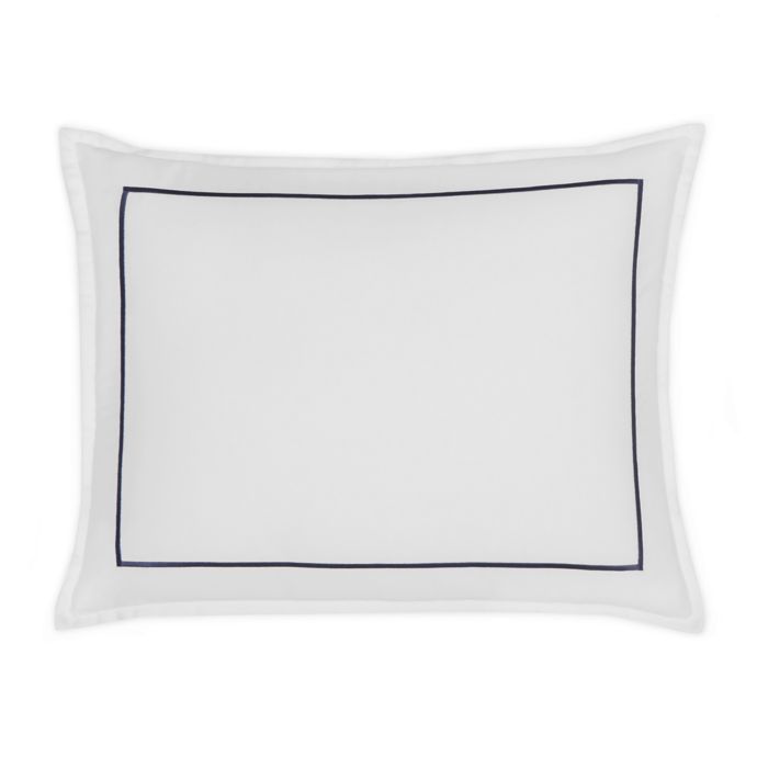 Flatiron Hotel Satin Stitch Pillow Sham Bed Bath Beyond