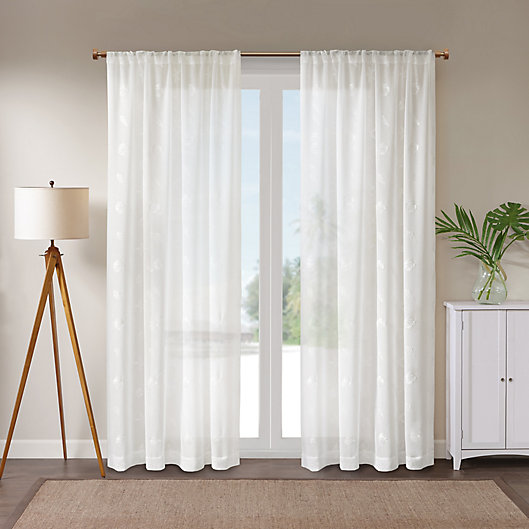 Alternate image 1 for St. Thomas 108-Inch Rod Pocket Window Curtain Panel in White