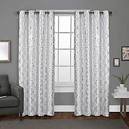Modo 96-Inch Grommet Top Window Curtain in White (Set of 2)