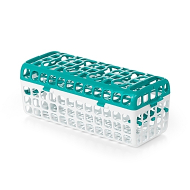 OXO Tot&reg; Dishwasher Basket in Teal. View a larger version of this product image.