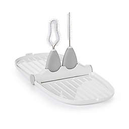 OXO Tot® Breast Pump Parts Drying Rack with Brushes in Grey