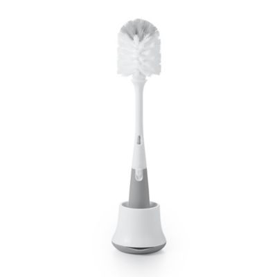 OXO Tot&reg; Bottle Brush with Stand in Grey