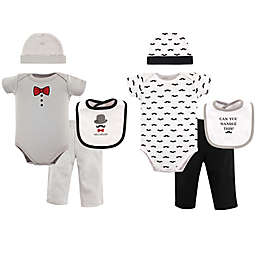 Hudson Baby® Size 0-6M 8-Piece Grow with Me Clothing Set in Grey/Black