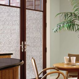 Decorative Privacy Film Door Glass Cling in Mosaic