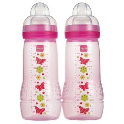 pink mam bottles
