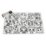 ZoLi tokiMATTIES&trade; Character Squares Placemat