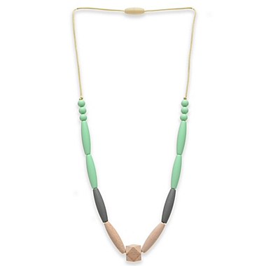 chewbeads&reg; Brooklyn Bedford Necklace in Mint Green. View a larger version of this product image.