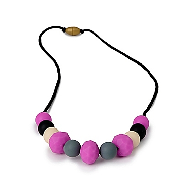 chewbeads&reg; Chelsea Necklace in Pink. View a larger version of this product image.