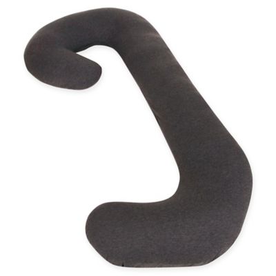 Leachco&reg; Snoogle&reg; Jersey Total Body Pillow in Charcoal