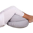 Alternate image 3 for Leachco&reg; Snoogle&reg; Mini Jersey Side Sleeper Pillow in Sky Grey