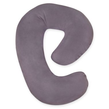 Leachco&reg; Snoogle&reg; Mini Jersey Cover in Sky Grey. View a larger version of this product image.