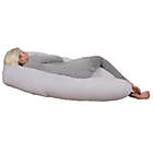 Alternate image 2 for Leachco&reg; Back N Belly Bliss Body Pillow in Peaceful Grey