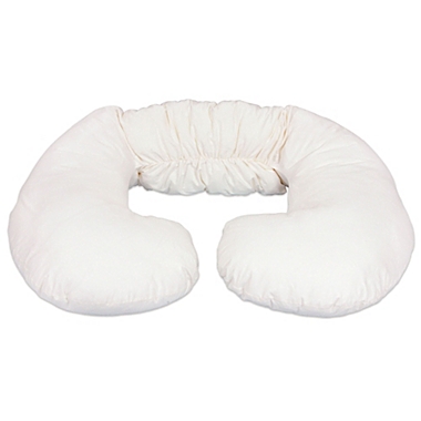 Leachco&reg; Grow To Sleep&reg; Self-Adjusting Body Pillow in Ivory. View a larger version of this product image.