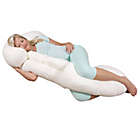 Alternate image 1 for Leachco&reg; Grow To Sleep&reg; Self-Adjusting Body Pillow in Ivory