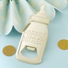 Alternate image 2 for Kate Aspen&reg; Baby Bottle Shaped Bottle Opener (Set of 12)
