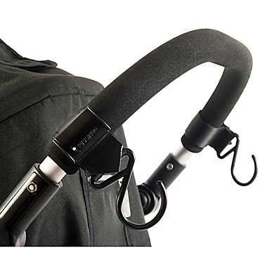 Buggygear&trade; 2-Pack Boutique Stroller Hook in Matte Black. View a larger version of this product image.