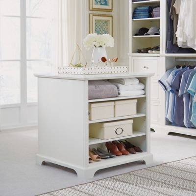Home Styles Naples Closet Island Bed, Closet Island Dresser With Drawers