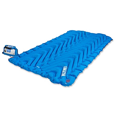 Klymit Double V Inflatable Sleeping Mat in Blue. View a larger version of this product image.