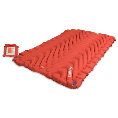 Klymit Double V Inflatable Sleeping Mat in Orange