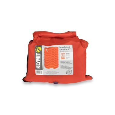 Klymit Double V Inflatable Sleeping Mat in Orange. View a larger version of this product image.