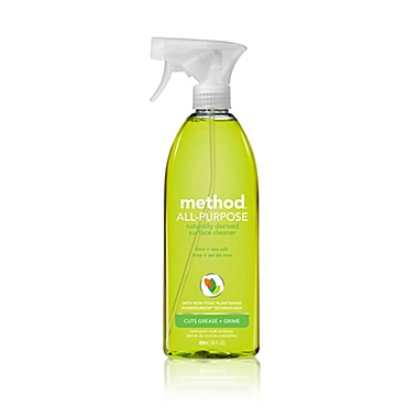 Method&reg; Lime Sea Salt 28 oz. All-Purpose Surface Cleaner. View a larger version of this product image.