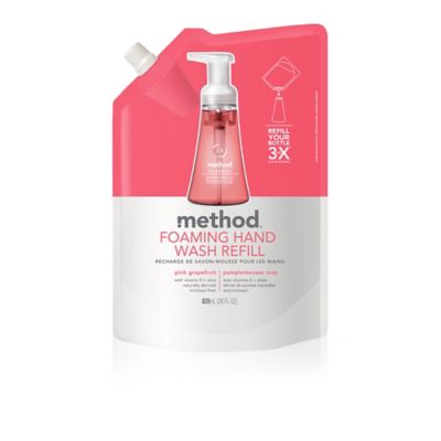 Method&reg; Pink Grapefruit 28 oz. Foaming Hand Wash Refill